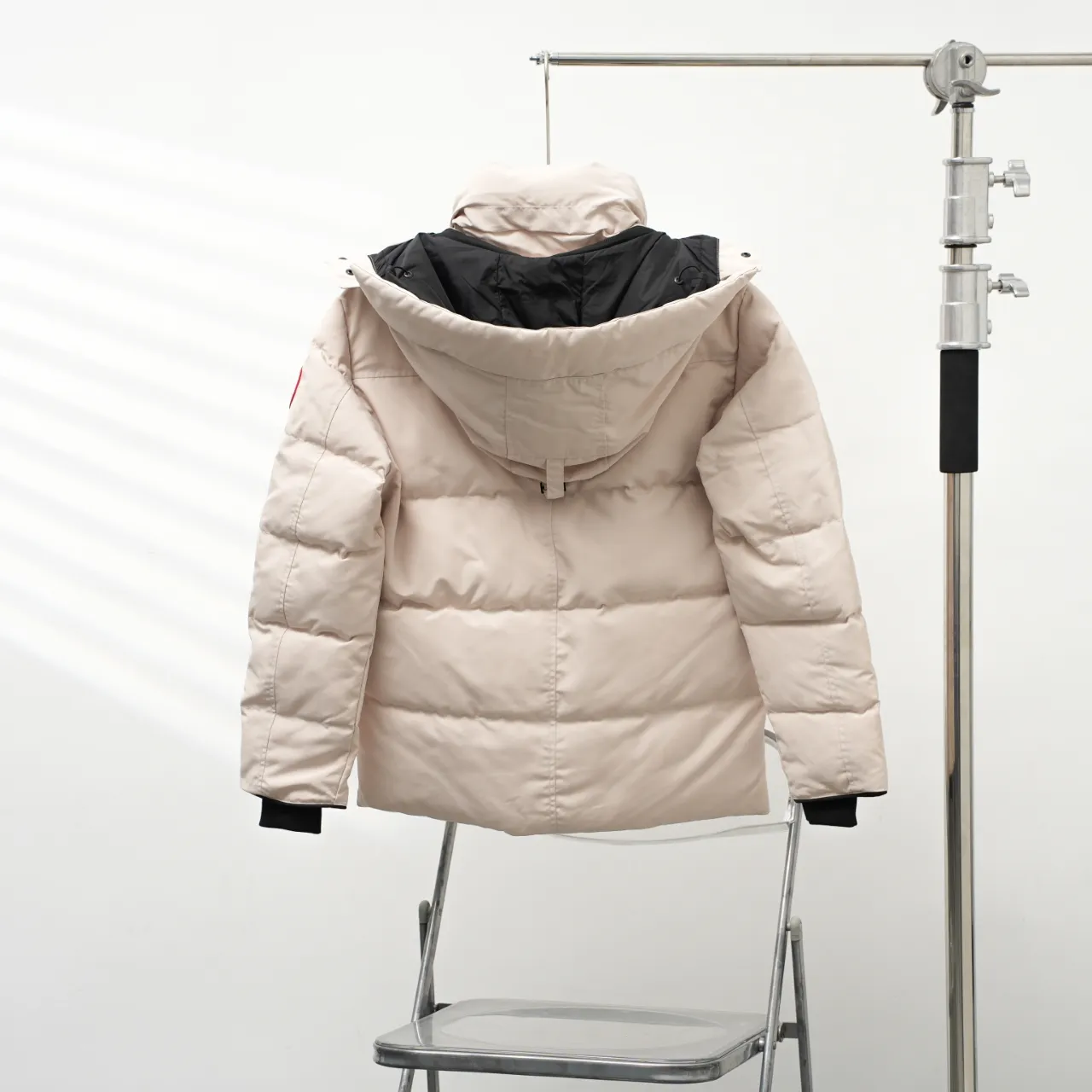 P740 CANADA GOOSE丨Canada Goose 29 New 2048 Hairless Collar Hooded Down Jacket Color: Off-white Red Label Size: XS-XXL